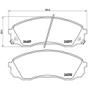 Jeu de 4 plaquettes de frein BREMBO P 30 041