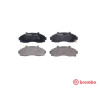 Jeu de 4 plaquettes de frein BREMBO P 30 044