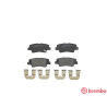 Jeu de 4 plaquettes de frein BREMBO P 30 047