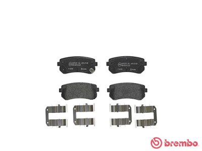Jeu de 4 plaquettes de frein BREMBO P 30 051