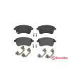 Jeu de 4 plaquettes de frein BREMBO P 30 064
