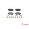 Jeu de plaquettes de frein BREMBO P 30 067