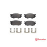 Jeu de 4 plaquettes de frein BREMBO P 30 069