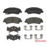 Jeu de 4 plaquettes de frein BREMBO P 30 076
