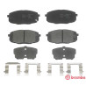Jeu de 4 plaquettes de frein BREMBO P 30 077