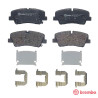 Jeu de 4 plaquettes de frein BREMBO P 30 089