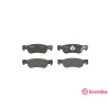 Jeu de 4 plaquettes de frein BREMBO P 34 003