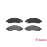 Jeu de 4 plaquettes de frein BREMBO P 34 005