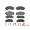 Jeu de 4 plaquettes de frein BREMBO P 34 007