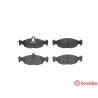 Jeu de 4 plaquettes de frein BREMBO P 36 017