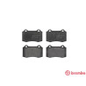Jeu de 4 plaquettes de frein BREMBO P 36 020