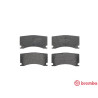 Jeu de 4 plaquettes de frein BREMBO P 36 024