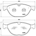 Jeu de 4 plaquettes de frein BREMBO P 36 025