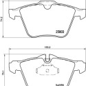 Jeu de 4 plaquettes de frein BREMBO P 36 028