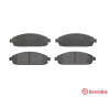 Jeu de 4 plaquettes de frein BREMBO P 37 010