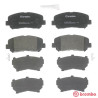 Jeu de 4 plaquettes de frein BREMBO P 37 019