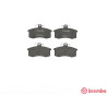 Jeu de 4 plaquettes de frein BREMBO P 41 003