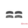 Jeu de 4 plaquettes de frein BREMBO P 41 005