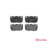 Jeu de 4 plaquettes de frein BREMBO P 44 005