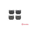 Jeu de 4 plaquettes de frein BREMBO P 44 007