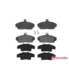 Jeu de 4 plaquettes de frein BREMBO P 44 010
