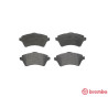 Jeu de 4 plaquettes de frein BREMBO P 44 011