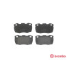 Jeu de 4 plaquettes de frein BREMBO P 44 015
