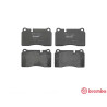 Jeu de 4 plaquettes de frein BREMBO P 44 018