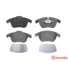 Jeu de 4 plaquettes de frein BREMBO P 44 020