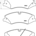 Jeu de 4 plaquettes de frein BREMBO P 44 022