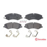 Jeu de 4 plaquettes de frein BREMBO P 44 022