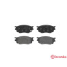 Jeu de 4 plaquettes de frein BREMBO P 49 026