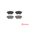 Jeu de 4 plaquettes de frein BREMBO P 49 029