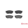 Jeu de 4 plaquettes de frein BREMBO P 49 033