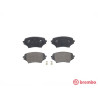Jeu de 4 plaquettes de frein BREMBO P 49 043