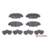 Jeu de 4 plaquettes de frein BREMBO P 49 053