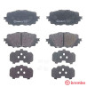 Jeu de 4 plaquettes de frein BREMBO P 49 054