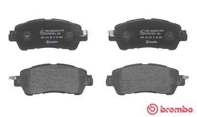 Jeu de 4 plaquettes de frein BREMBO P 49 055
