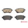 Jeu de 4 plaquettes de frein BREMBO P 49 059