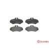 Jeu de 4 plaquettes de frein BREMBO P 50 020
