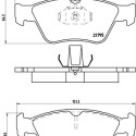 Jeu de 4 plaquettes de frein BREMBO P 50 023