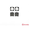 Jeu de 4 plaquettes de frein BREMBO P 50 025