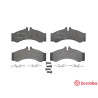 Jeu de 4 plaquettes de frein BREMBO P 50 028