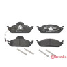 Jeu de 4 plaquettes de frein BREMBO P 50 039