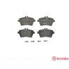 Jeu de 4 plaquettes de frein BREMBO P 50 056