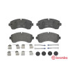 Jeu de 4 plaquettes de frein BREMBO P 50 059