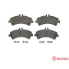 Jeu de 4 plaquettes de frein BREMBO P 50 060
