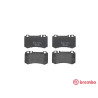 Jeu de 4 plaquettes de frein BREMBO P 50 061