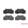 Jeu de 4 plaquettes de frein BREMBO P 50 065