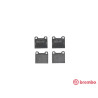 Jeu de 4 plaquettes de frein BREMBO P 50 066